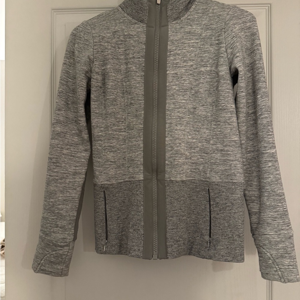 Athleta Women's Heather Gray Utility Jacket